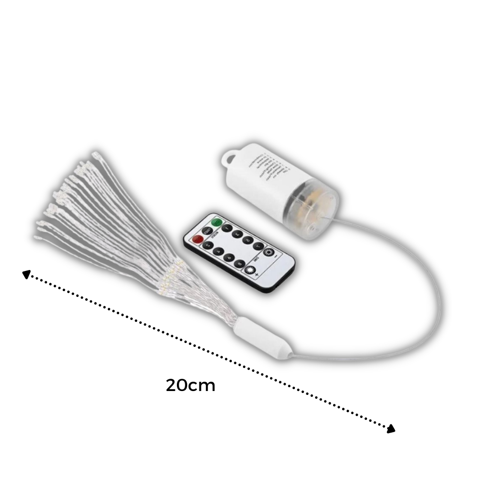 Guirlande de feux d'artifice à LED