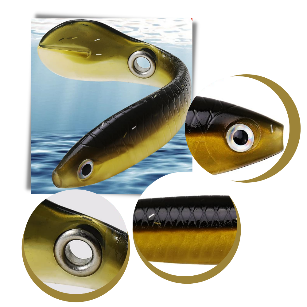 Ensemble d'appâts de pêche artificiels