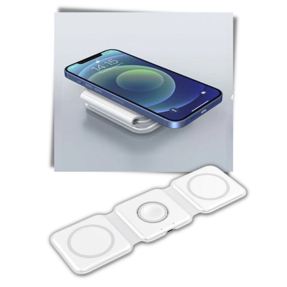 Chargeur sans fil pliable