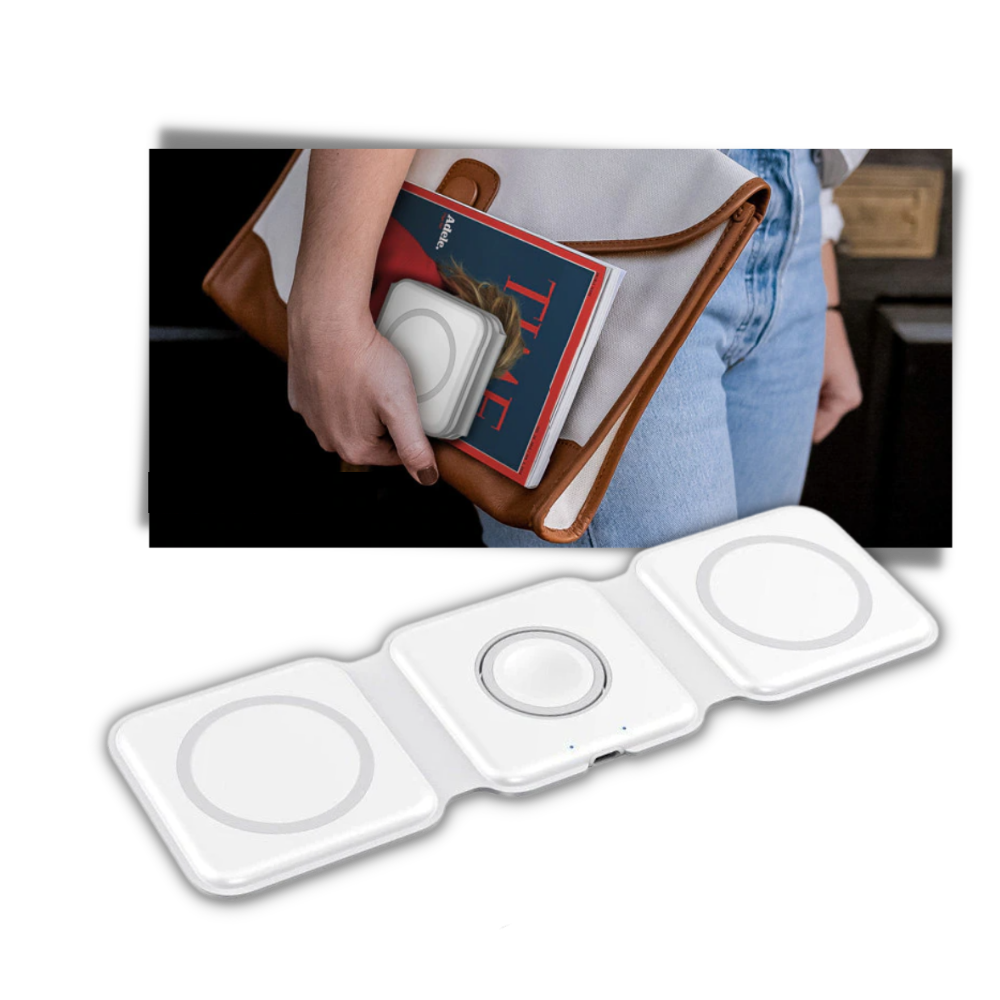 Chargeur sans fil pliable