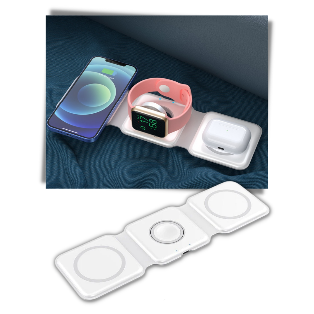 Chargeur sans fil pliable