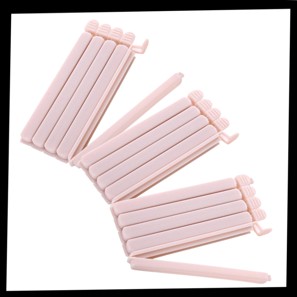 Lot de 15 clips de scellage pour sachets alimentaires