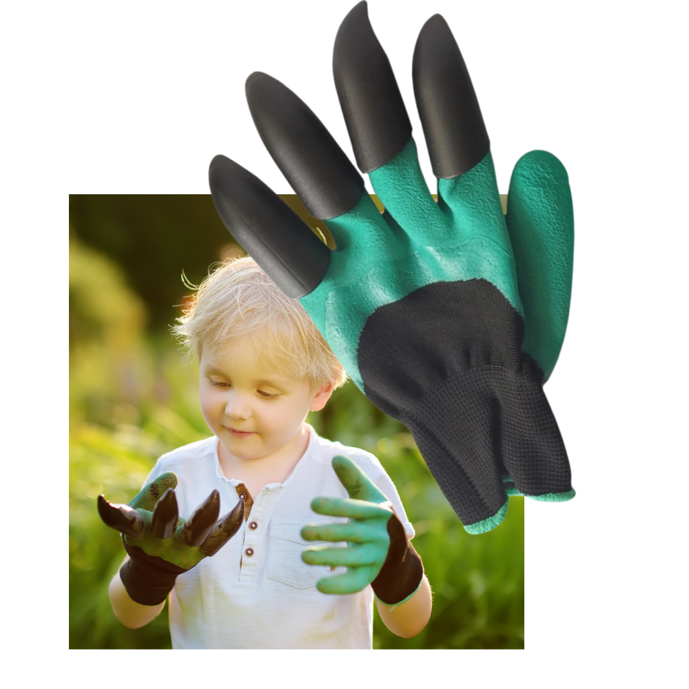 Gants de jardinage avec griffes
