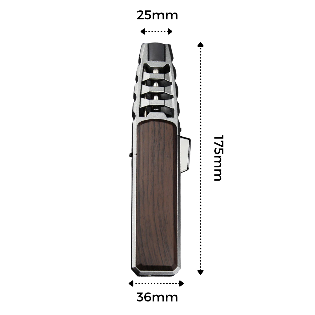 Briquet polyvalent à gaz