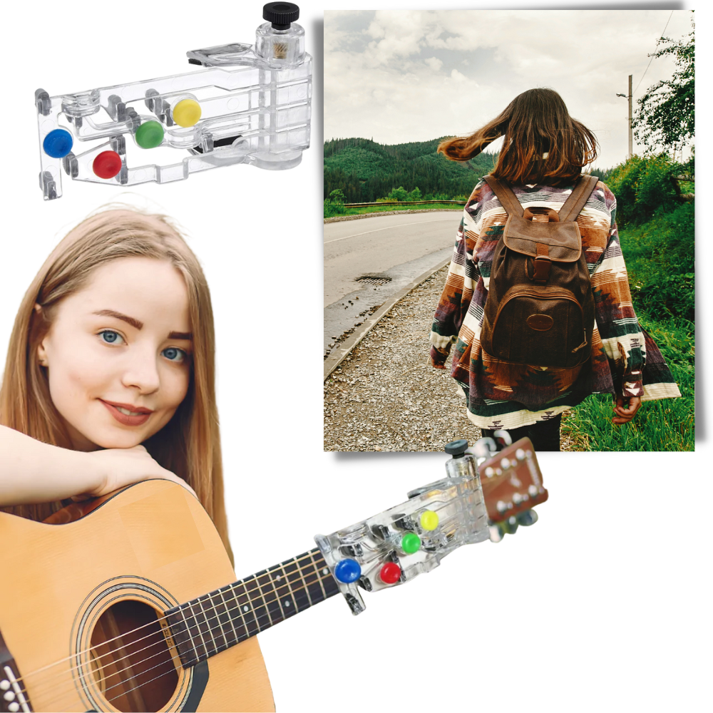 Outil d'apprentissage des accords de guitare