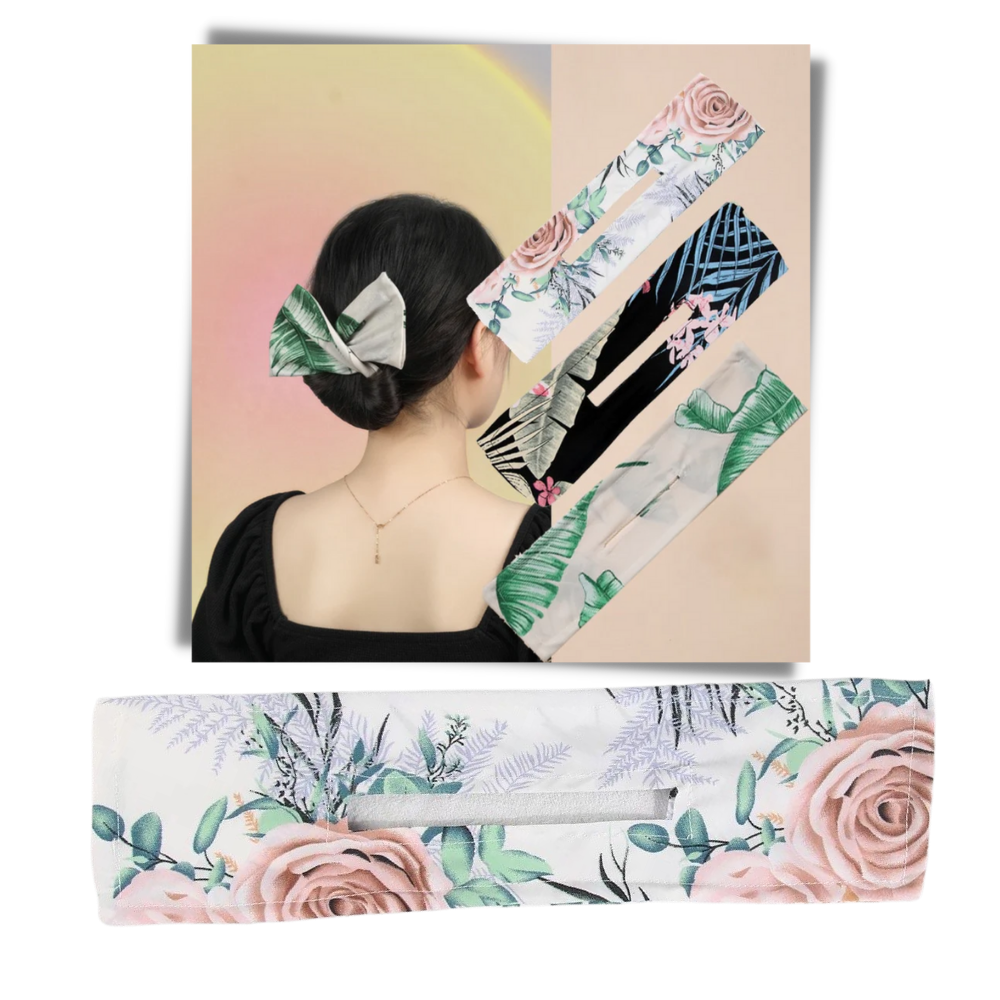 Accessoire pour réaliser des chignons