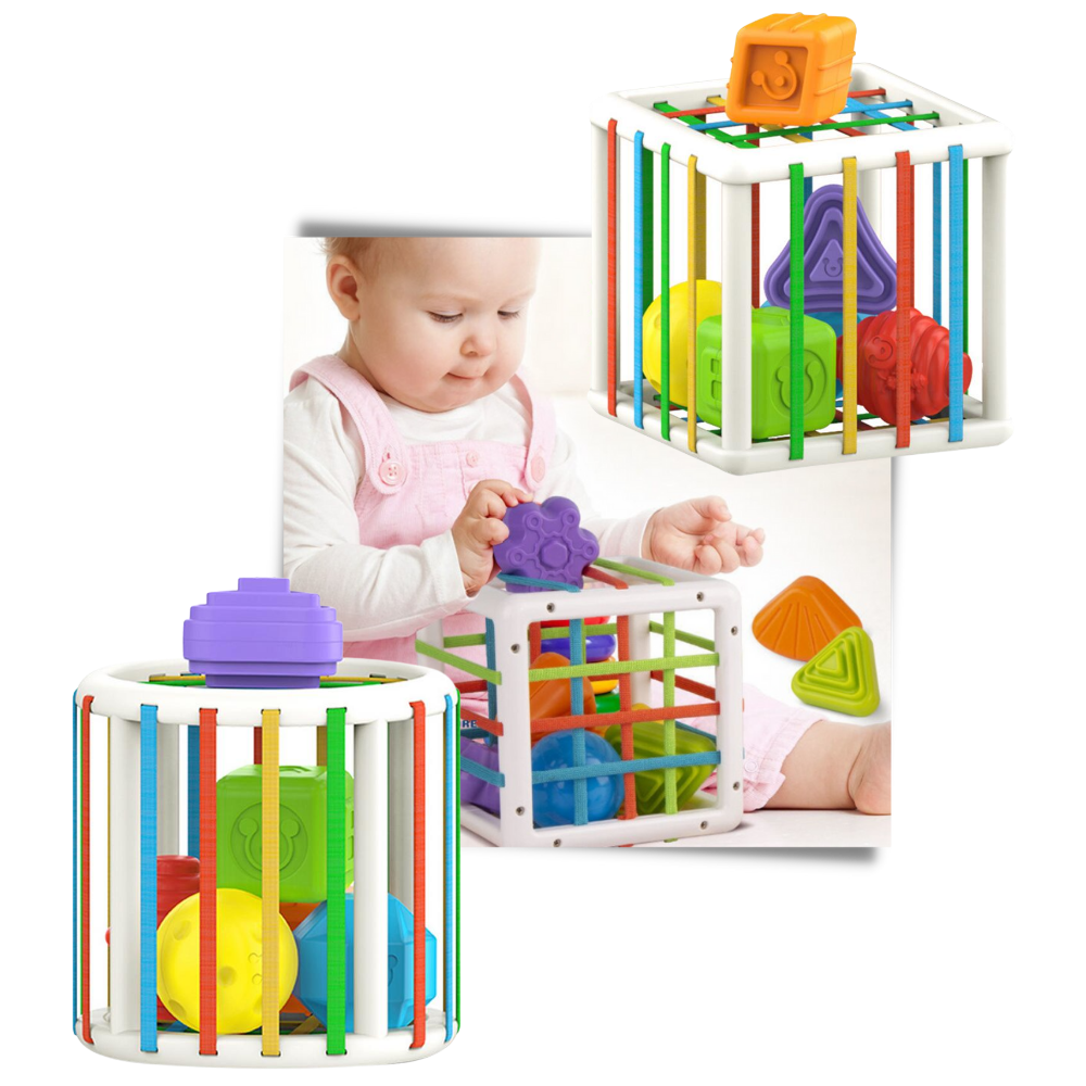 Blocs de formes colorés pour enfants