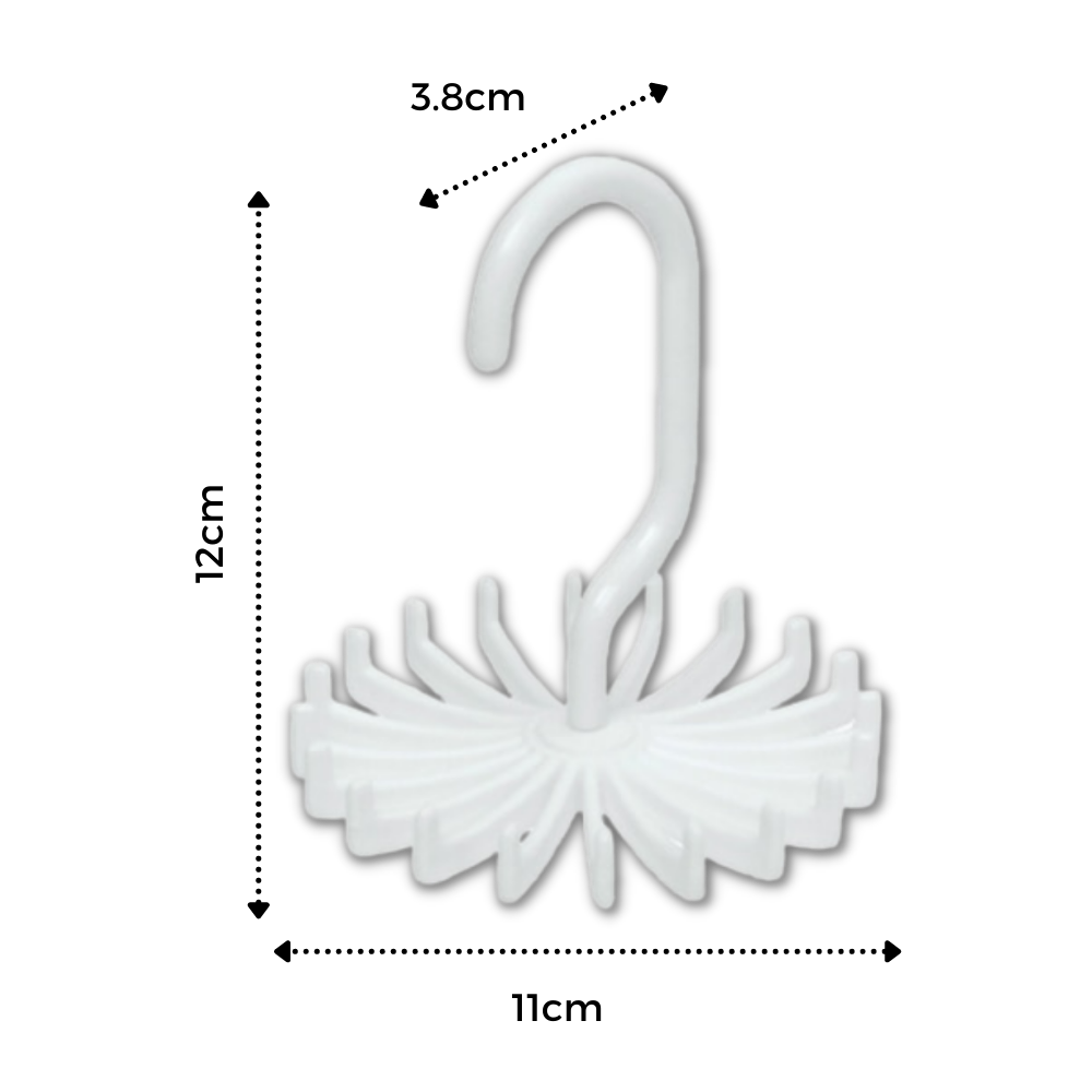 Porte-cravate rotatif à 360 degrés