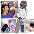 Microphone karaoké Bluetooth sans fil