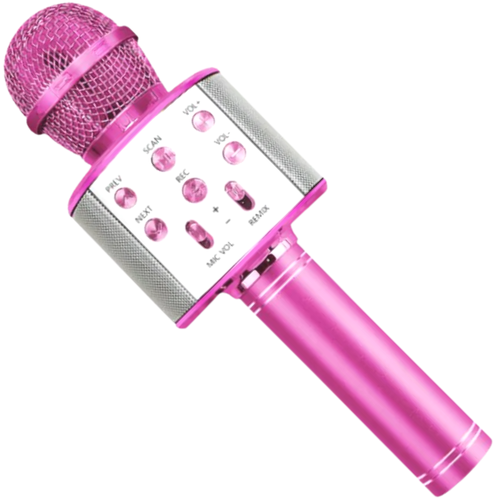 Microphone karaoké Bluetooth sans fil