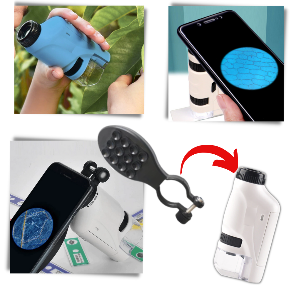 Microscope portatif pour enfants