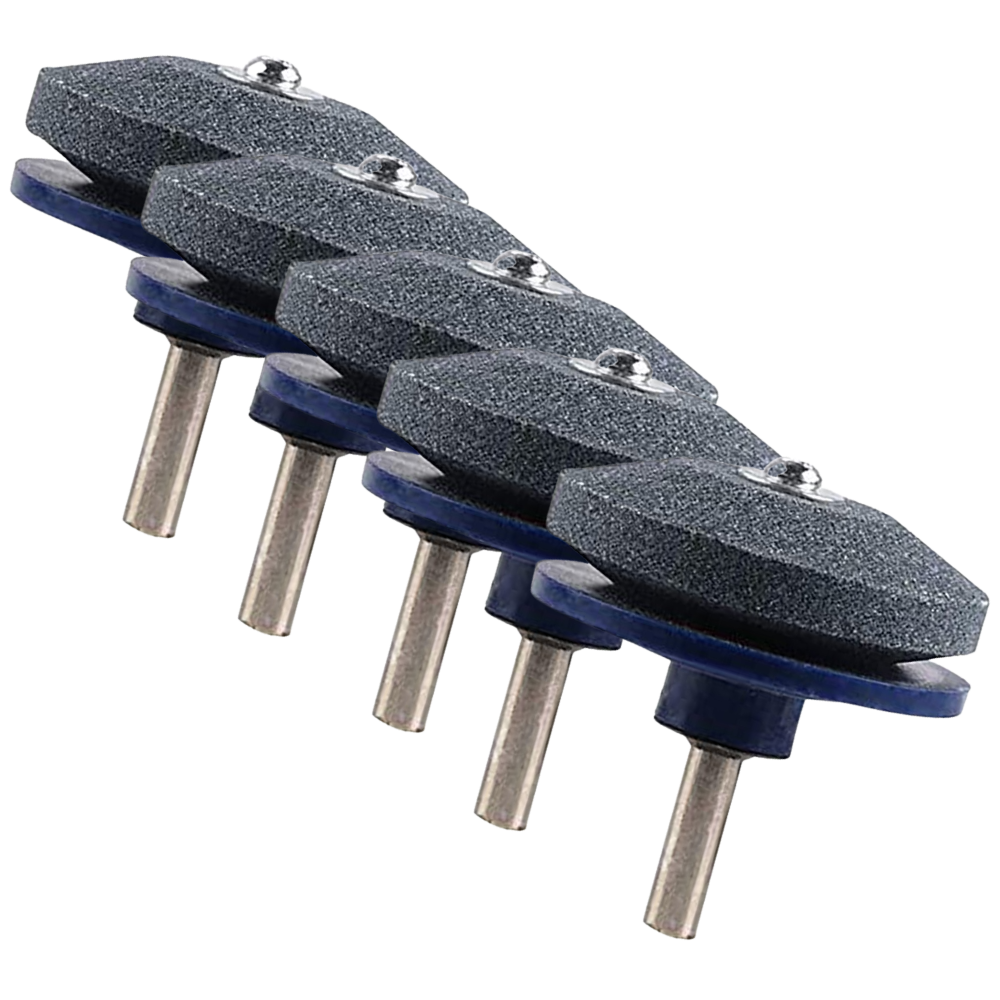 Set d'affûtage de lames rotatif