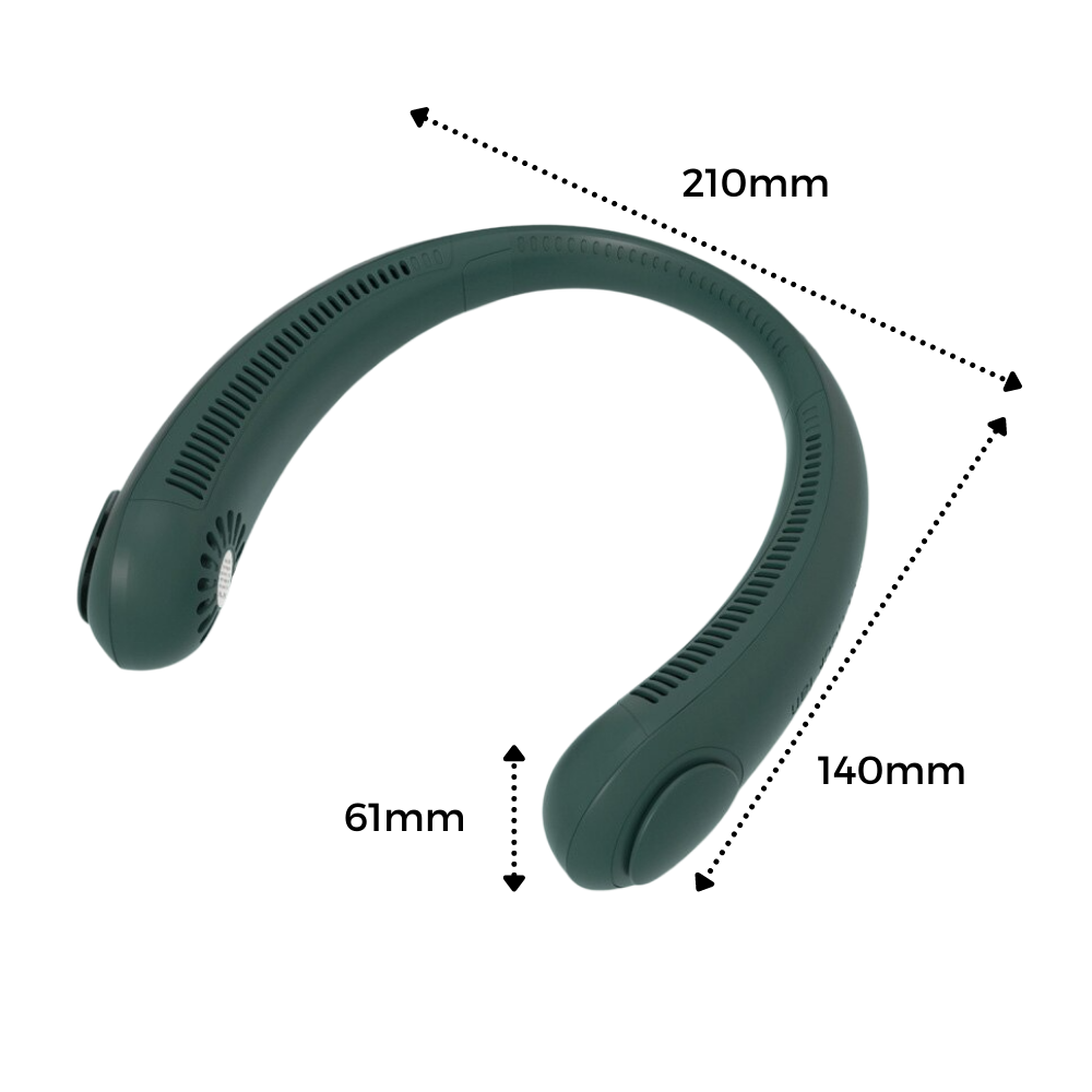 Mini ventilateur de cou rechargeable