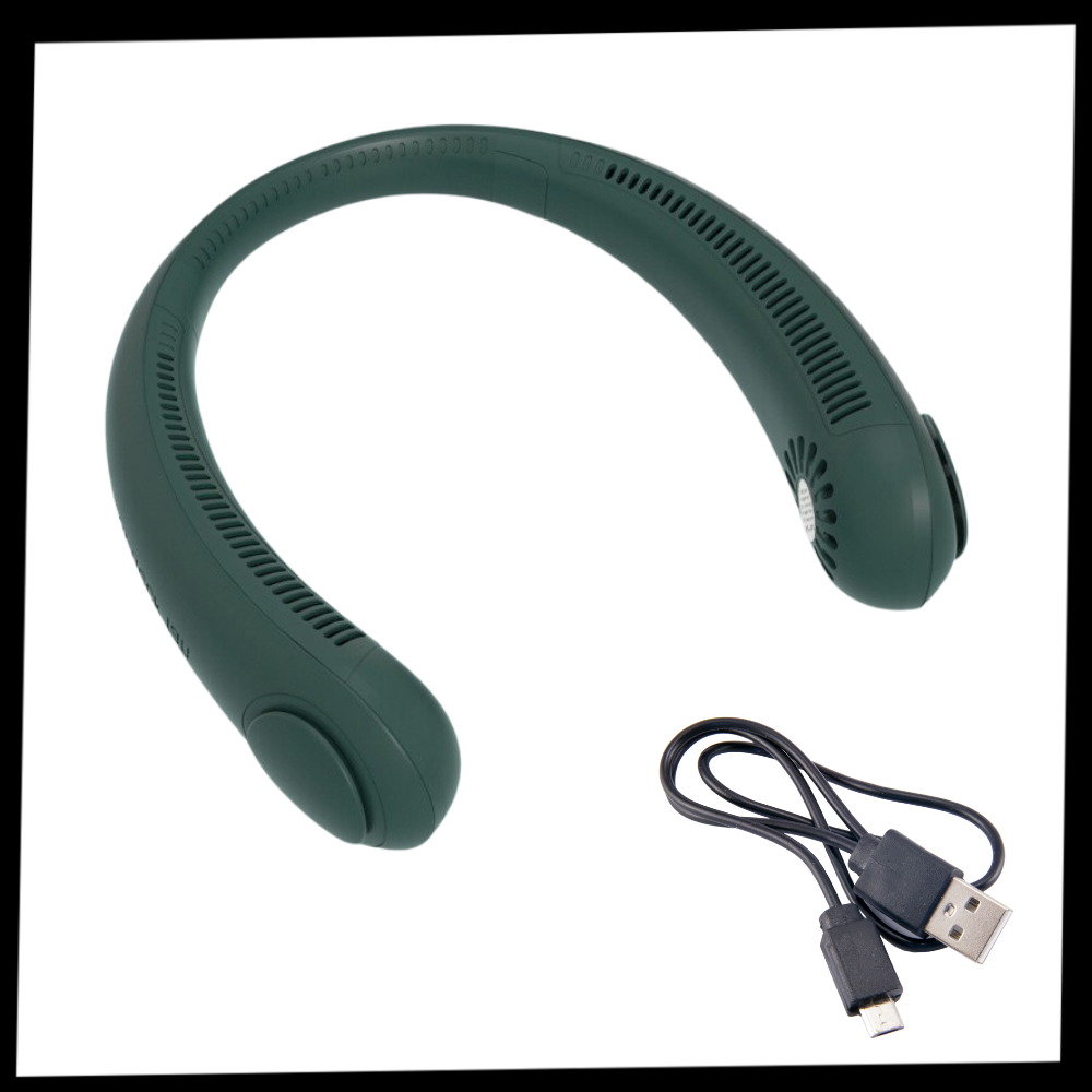 Mini ventilateur de cou rechargeable