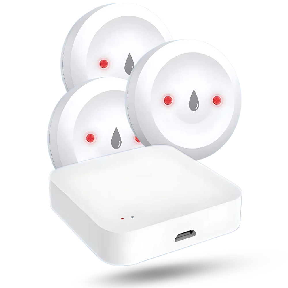 Capteur de fuite d'eau sans fil