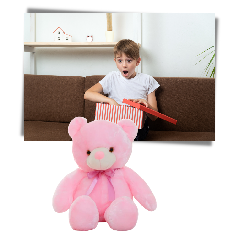 Veilleuse ourson en peluche