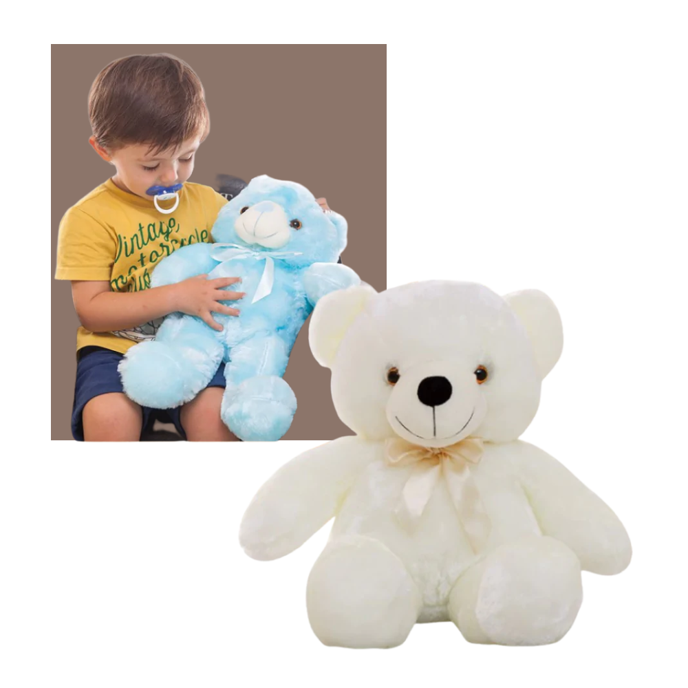Veilleuse ourson en peluche