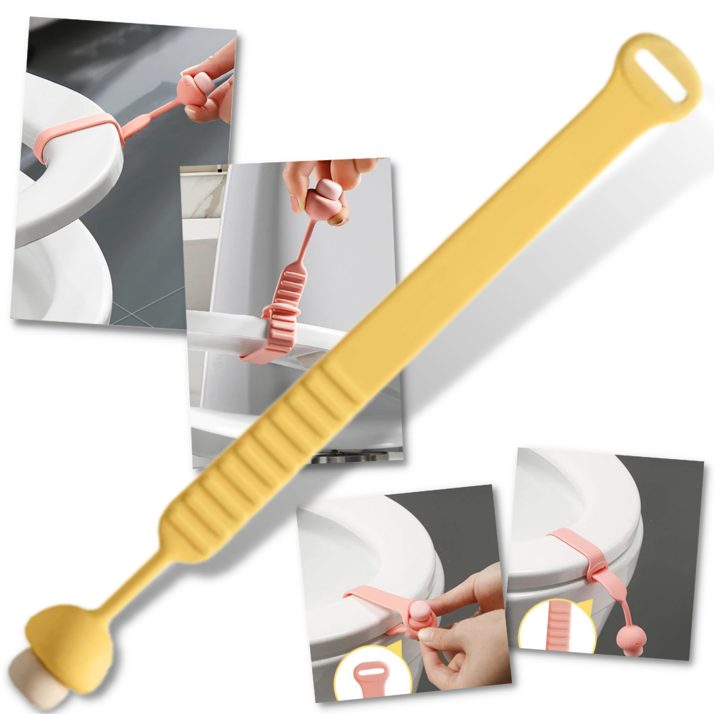 Lot de 2 élévateurs de siège de toilette en silicone