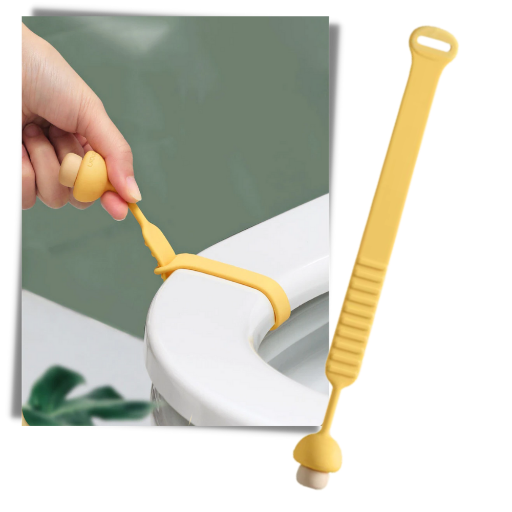 Lot de 2 élévateurs de siège de toilette en silicone