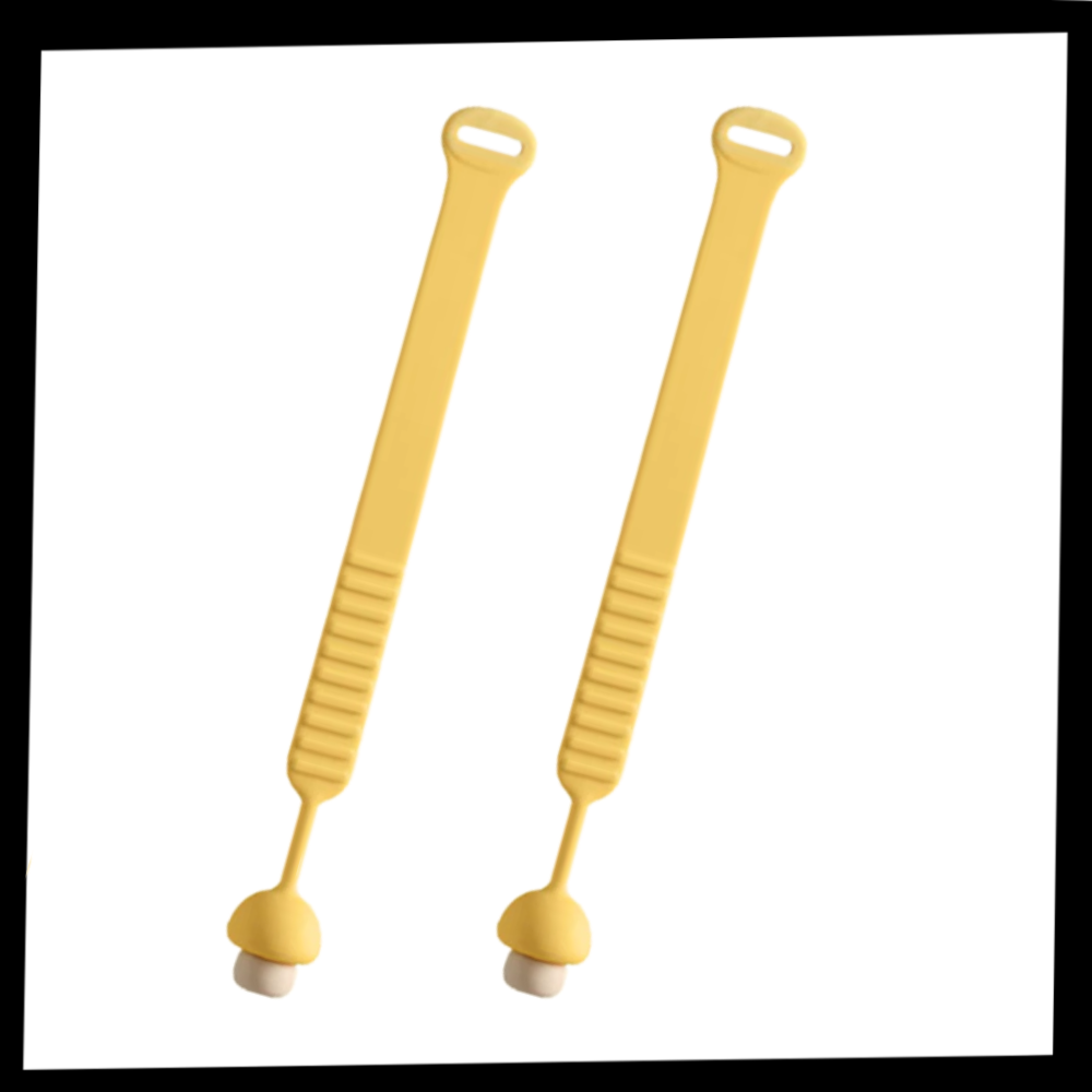 Lot de 2 élévateurs de siège de toilette en silicone