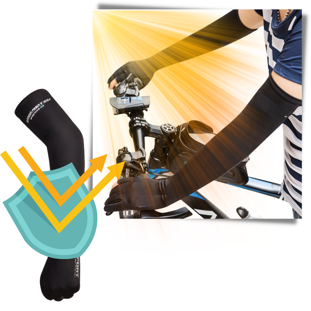 Gants de protection solaire pour bras
