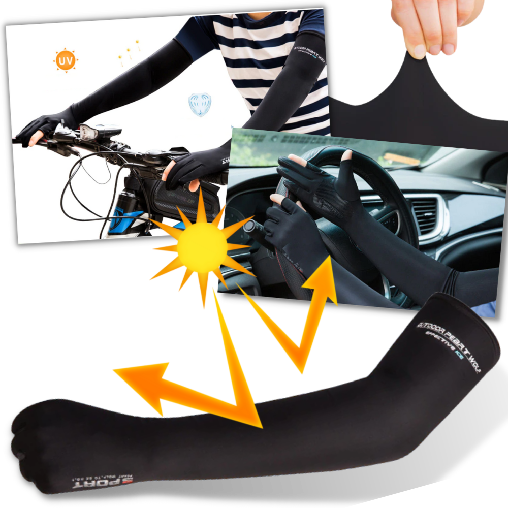 Gants de protection solaire pour bras