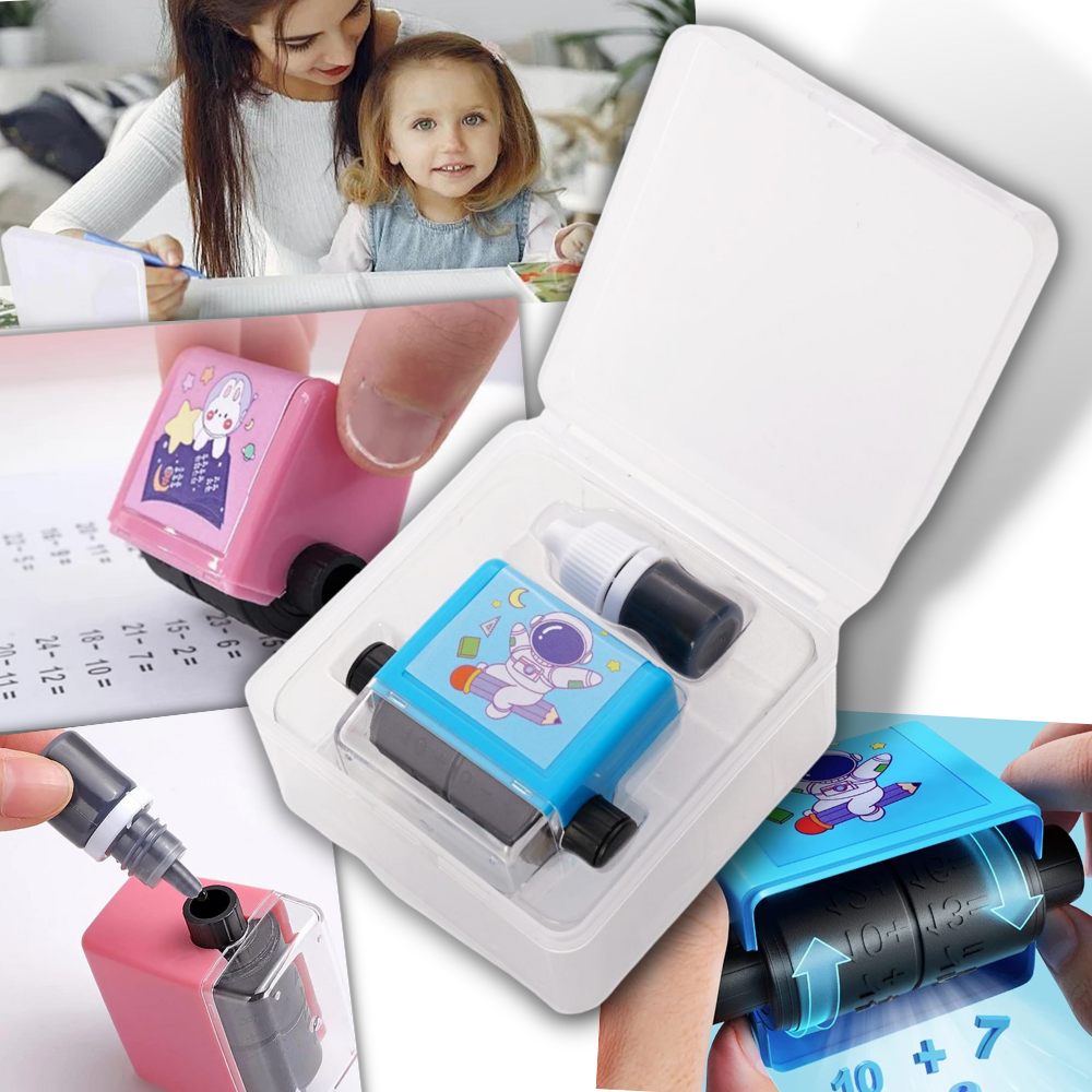 Tampon d'exercice de mathématiques