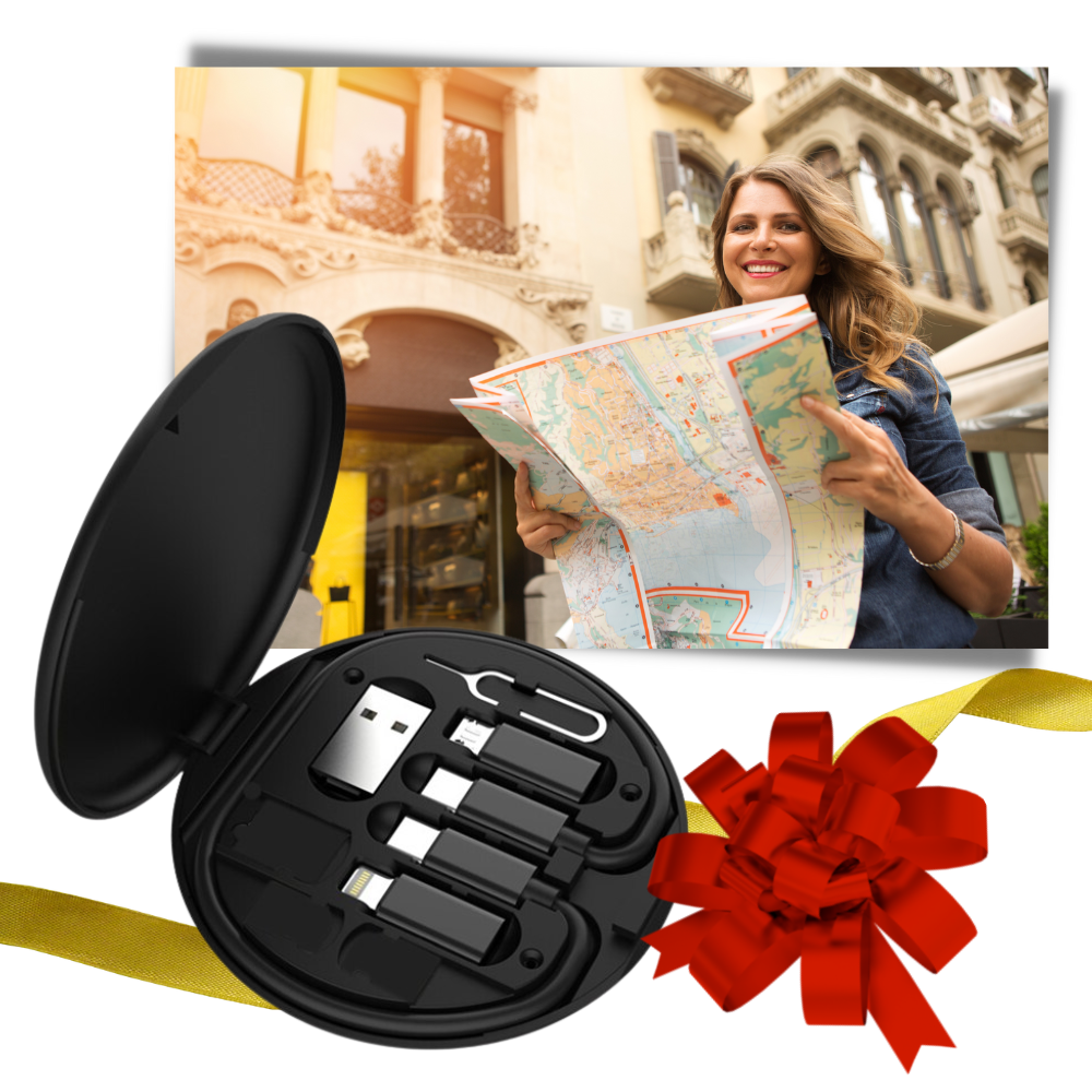 Boîte de rangement multifonctionnelle pour gadgets