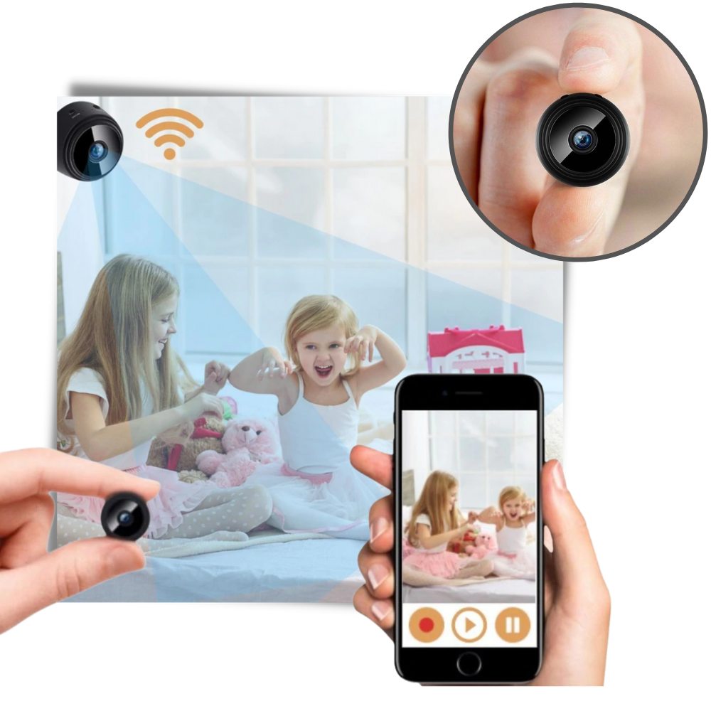 Mini caméra de surveillance sans fil