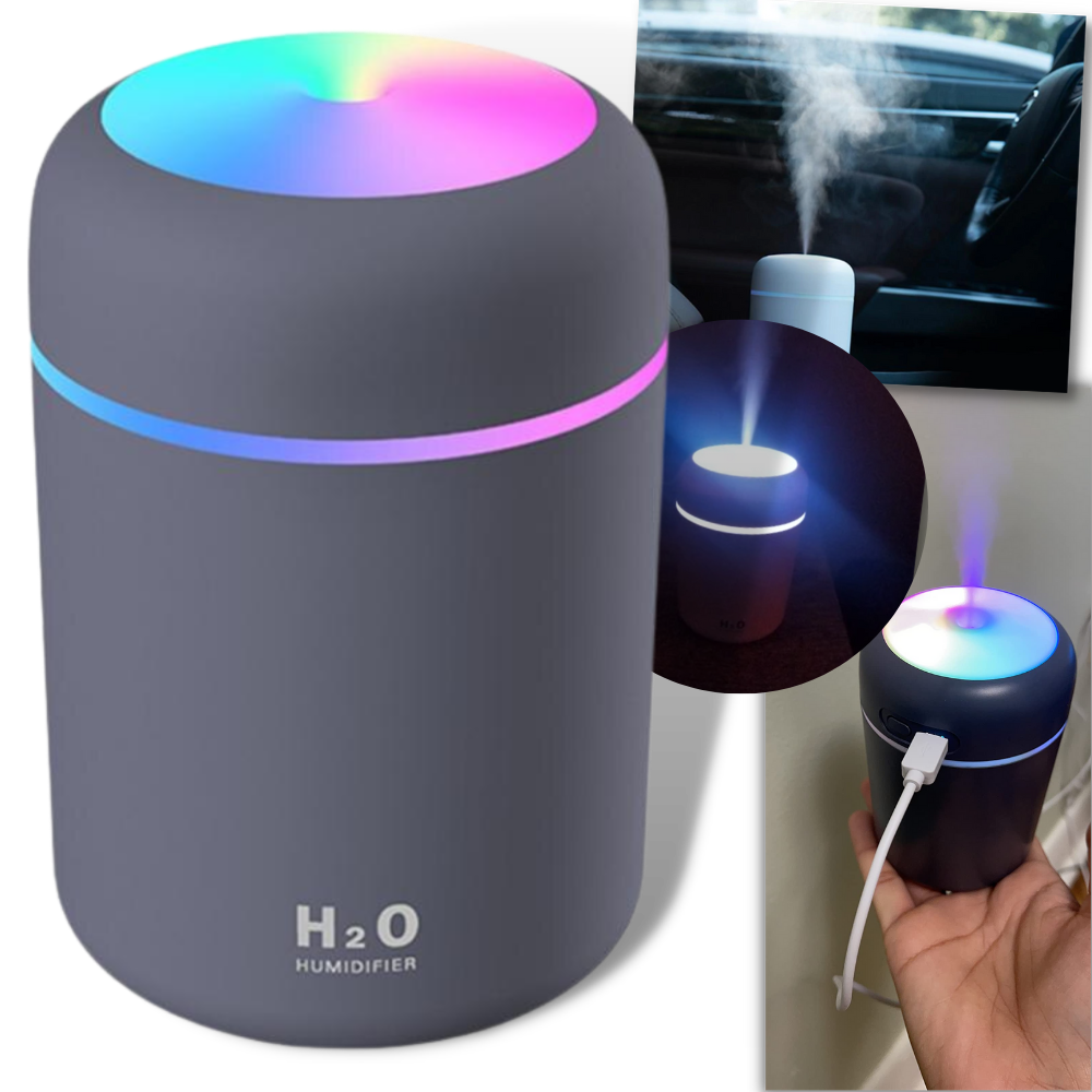 Mini humidificateur d'air et diffuseur d'huiles essentielles