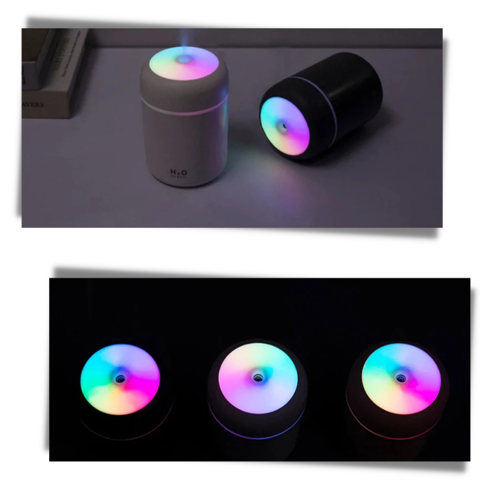 Mini humidificateur d'air et diffuseur d'huiles essentielles