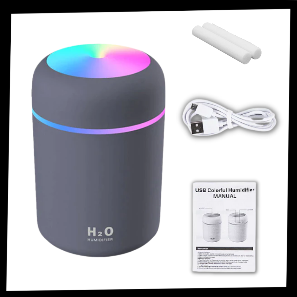 Mini humidificateur d'air et diffuseur d'huiles essentielles
