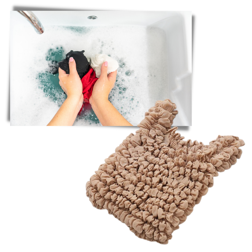 Sac à provisions plissé extensible