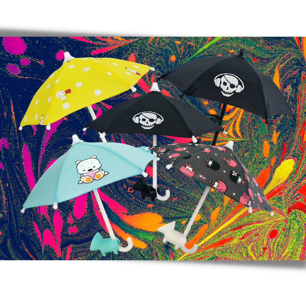 Mini Parapluie pour téléphone