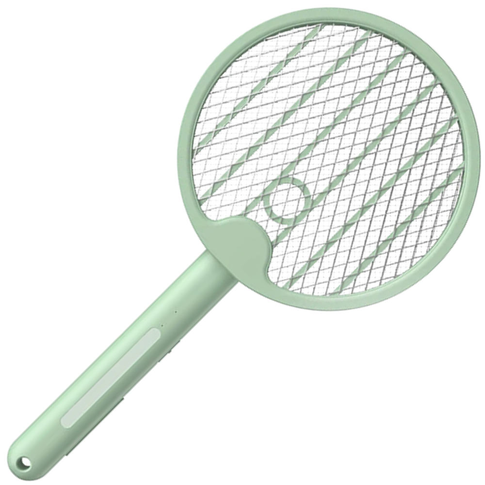 Raquette anti-moustique pliable 2-en-1