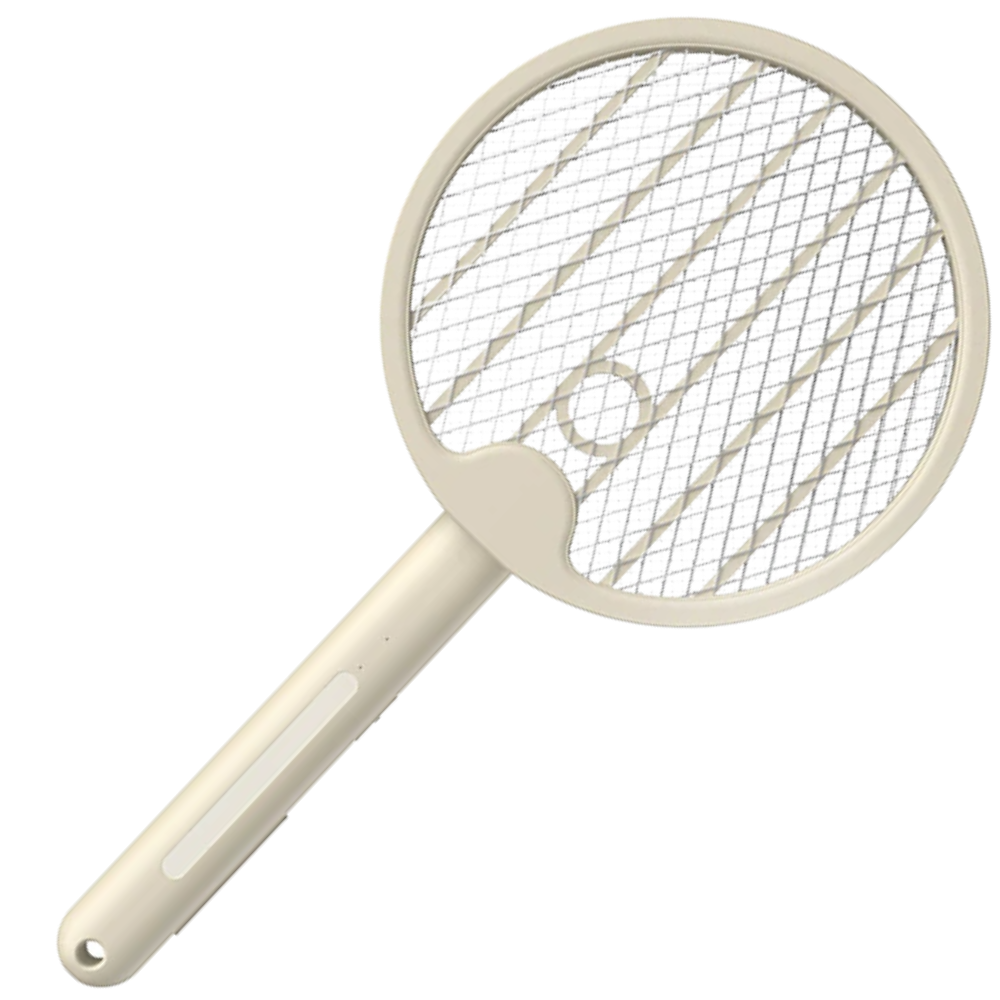 Raquette anti-moustique pliable 2-en-1