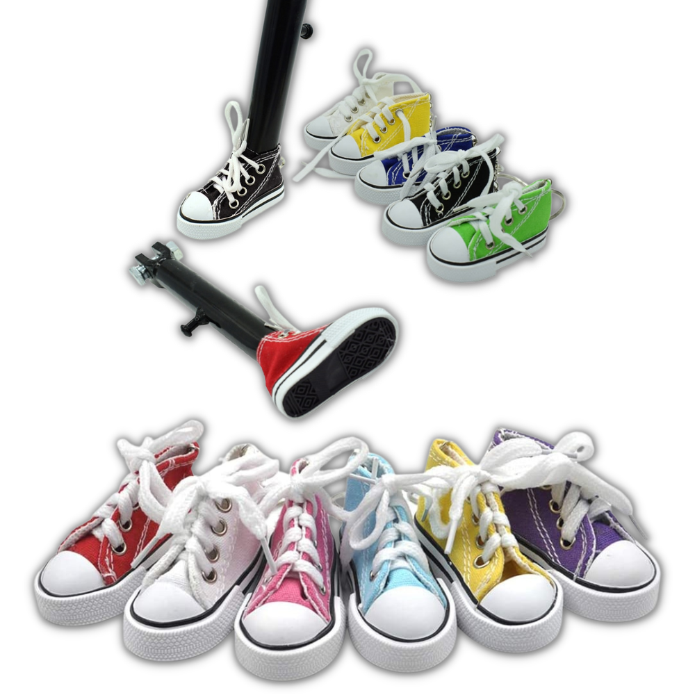 Mini chaussure pour support de vélo