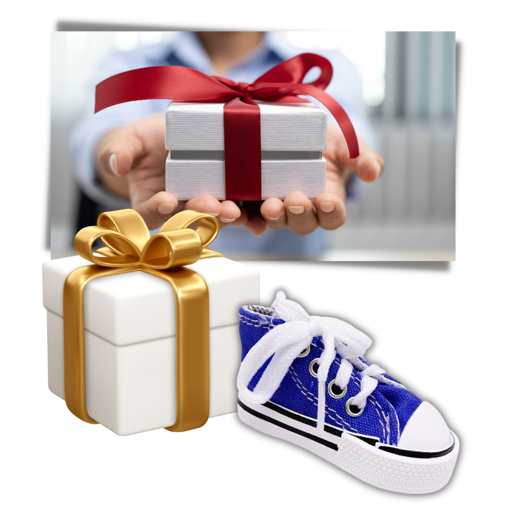 Mini chaussure pour support de vélo