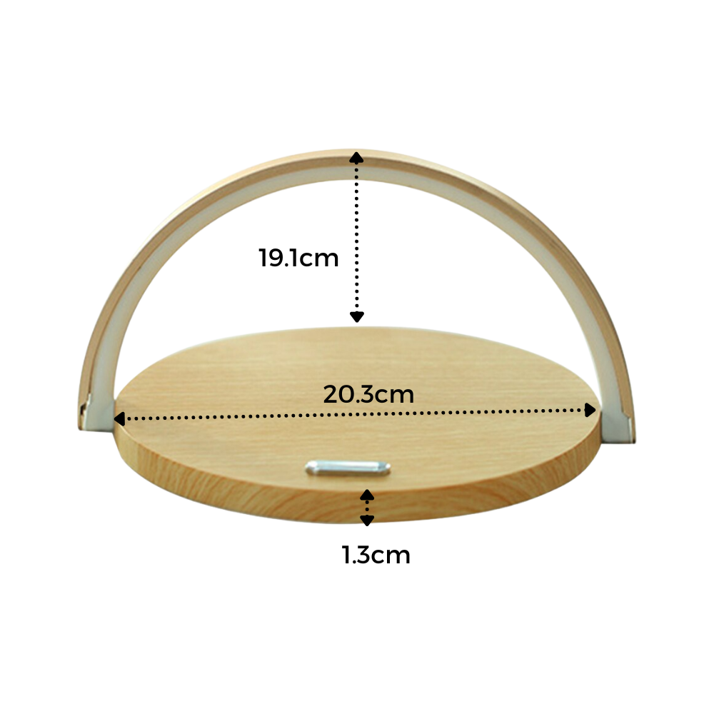 Lampe de bureau et chargeur de téléphone sans fil