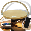 Lampe de bureau et chargeur de téléphone sans fil