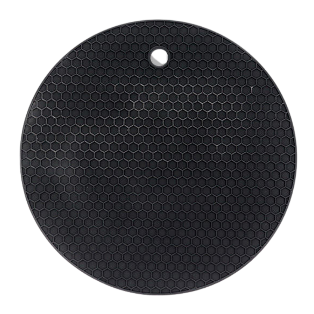 Sous-verre porte-pot en silicone