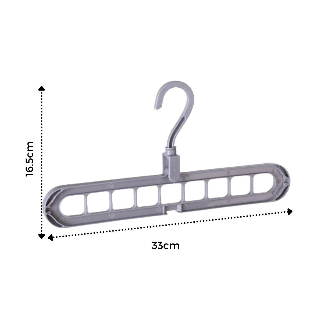 Lot de 2 cintres gain de place