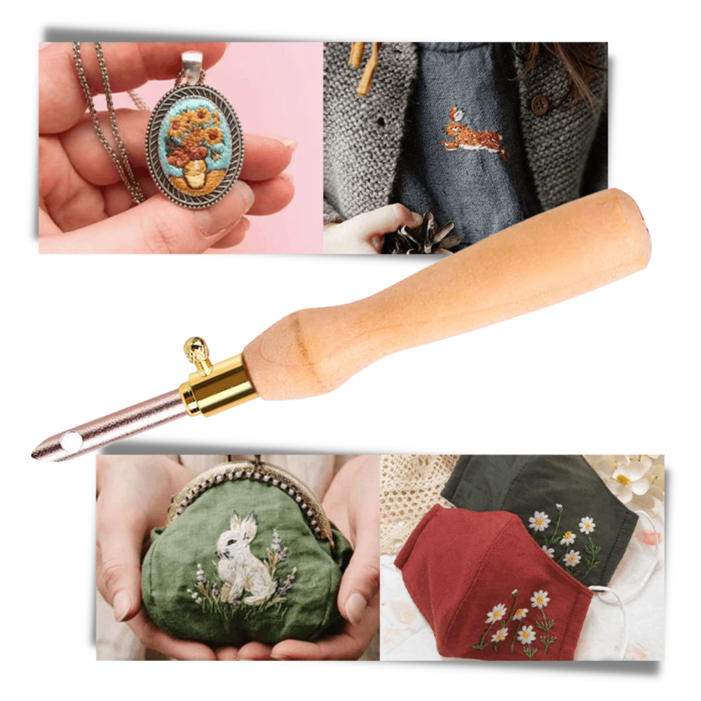 Kit d'aiguilles de broderie