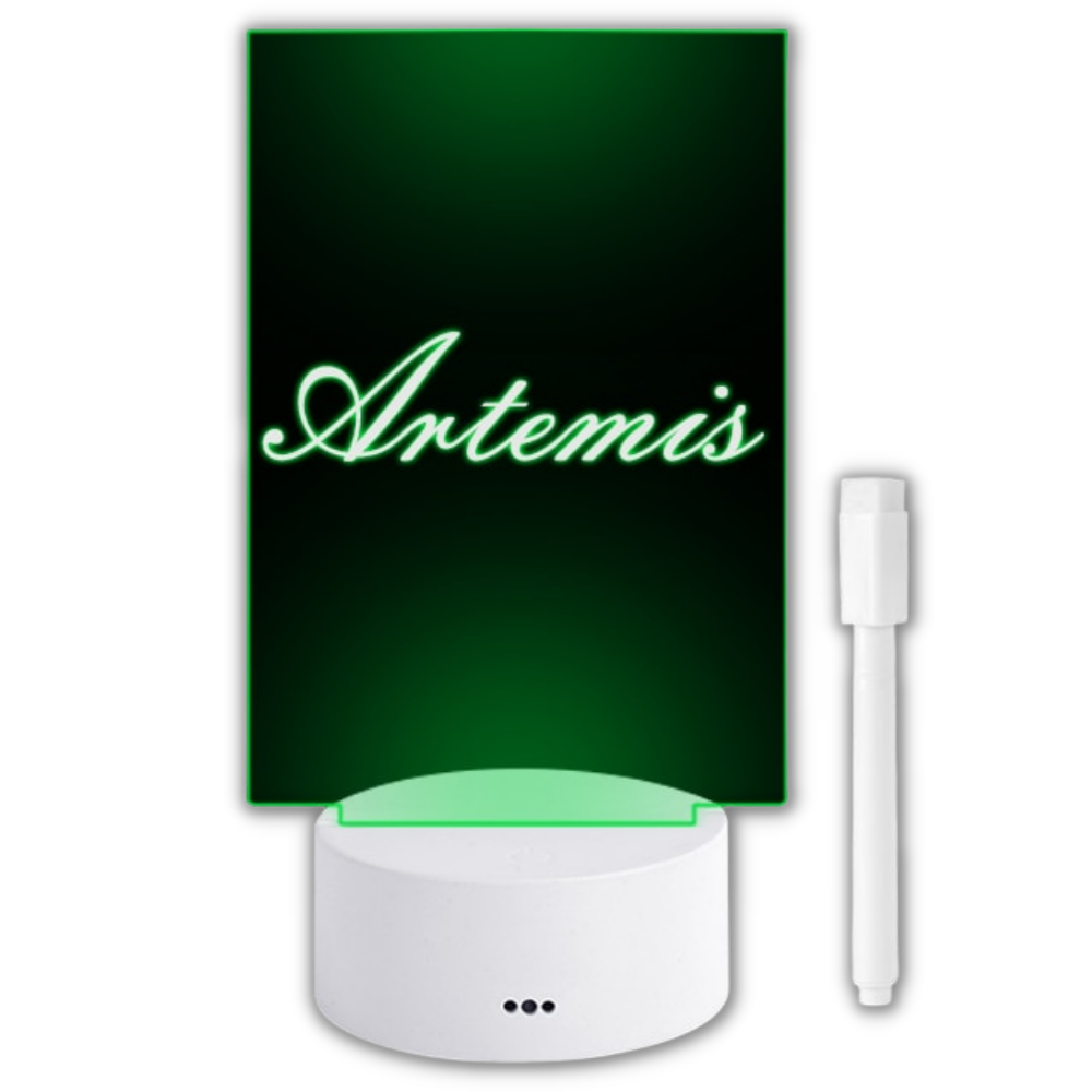 Tableau d'affichage LED avec stylo