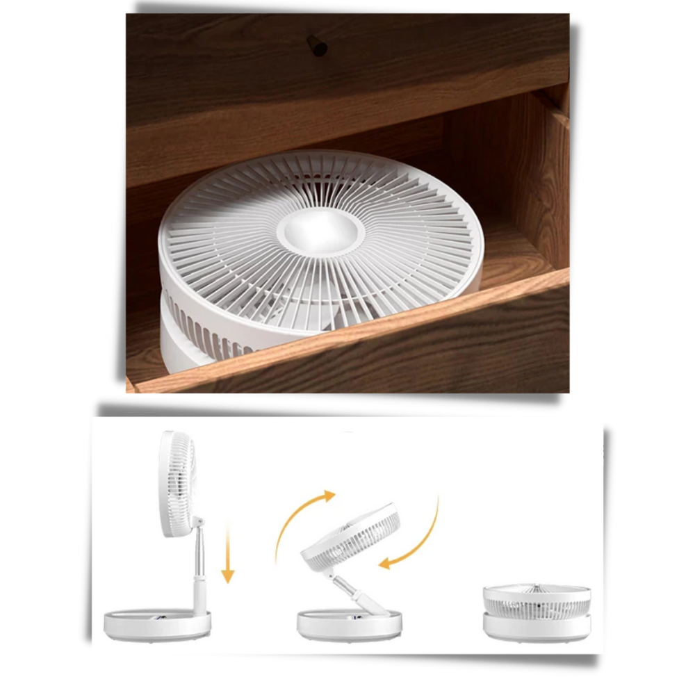 Ventilateur USB portable et pliable