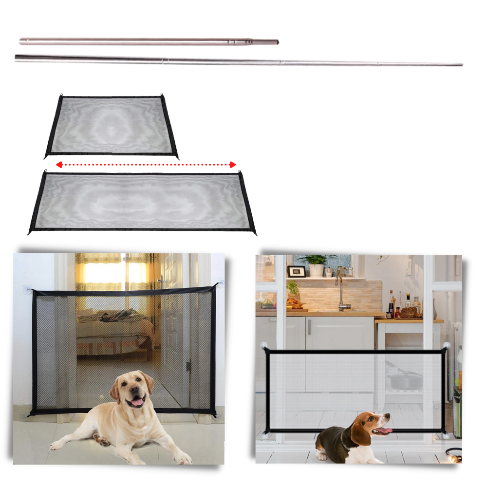 Clôture en maille pour chiens