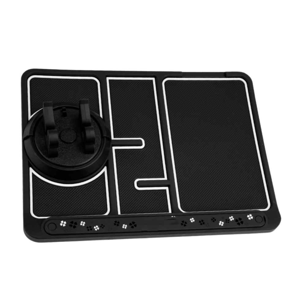 Tapis antidérapant et support de téléphone pour voiture