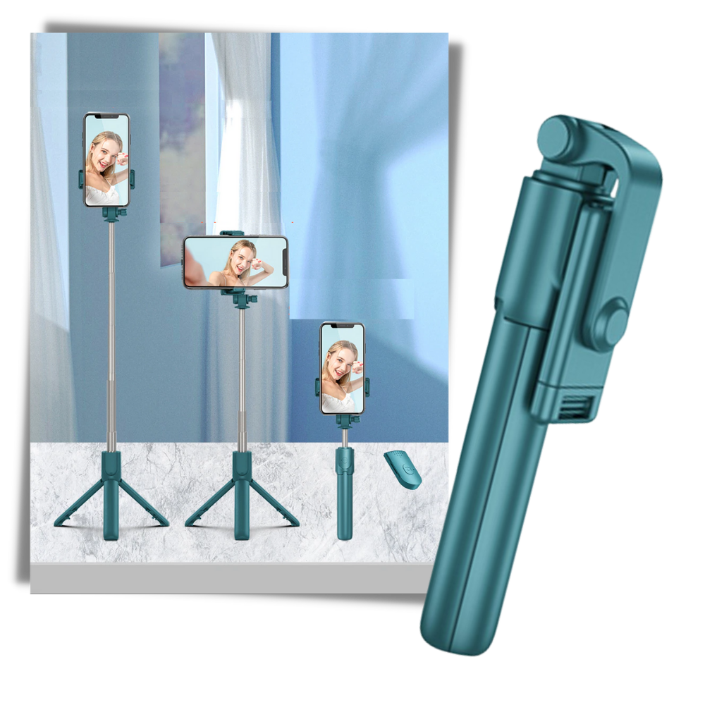 Bâton à selfie avec trépied
