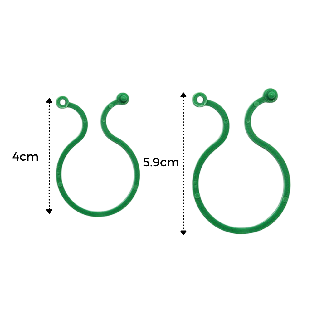 Lot d'attaches pour plantes de jardin