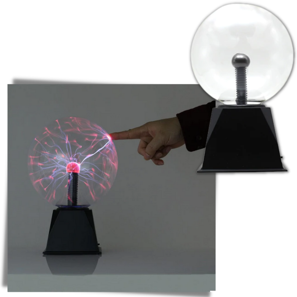Lampe boule plasma magique